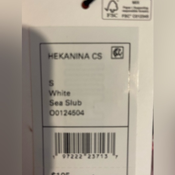 THEORY NWT Sea Slub Hekanina Cotton Tie Front button down Pictured AS IS - Picture 9 of 11